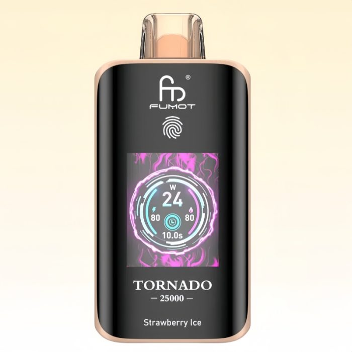 R&M Tornado 25000 Strawberry Ice Vape - Randm Vape