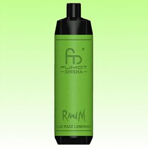 R and M Shisha 10000 Blue Razz Lemonade Flavor 1 jpg - Al Fakher Vape