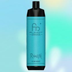 R and M Shisha 10000 Gum Mint Flavor 1 jpg - Al Fakher Vape