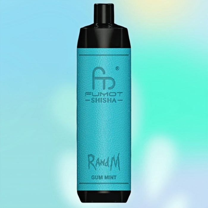 R and M Shisha 10000 Gum Mint Flavor 1 jpg - Al Fakher Vape