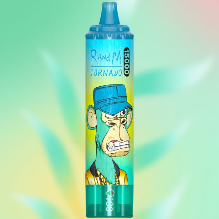 R and M Tornado 15000 Kiwi Passion Fruit Guava Flavor 1 jpg - Al Fakher Vape