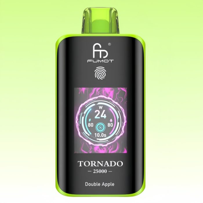R and M Tornado 25000 Double Apple Flavor - Randm Vape