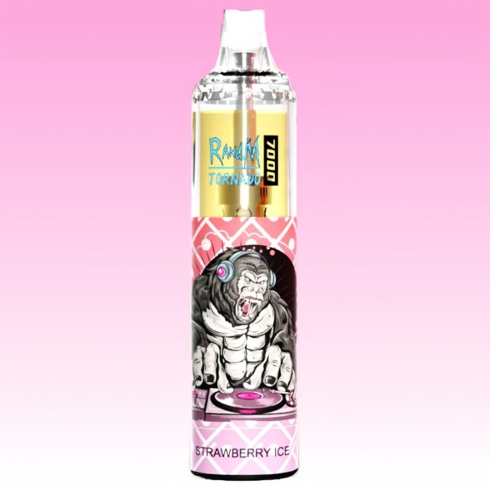 R and M Tornado 7000 Strawberry Ice 1 jpg - Al Fakher Vape