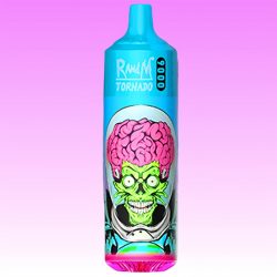 R and M Tornado 9000 Blue Razz Ice 1 jpg - Al Fakher Vape