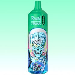 R and M Tornado 9000 Blue Razz Kush Flavor 1 jpg - Al Fakher Vape