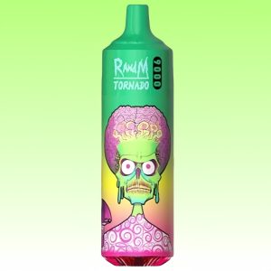 R and M Tornado 9000 Peach Berry Flavor 1 jpg - Al Fakher Vape