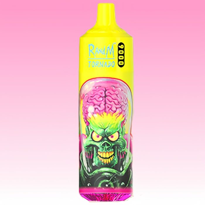 R and M Tornado 9000 Peach Lemonade Flavor 1 jpg - Al Fakher Vape
