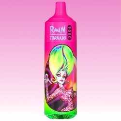 R and M Tornado 9000 Strawberry Cream Flavor 1 jpg - Al Fakher Vape