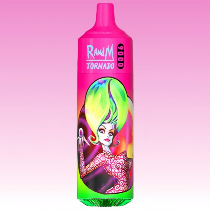 R and M Tornado 9000 Strawberry Cream Flavor 1 jpg - Al Fakher Vape