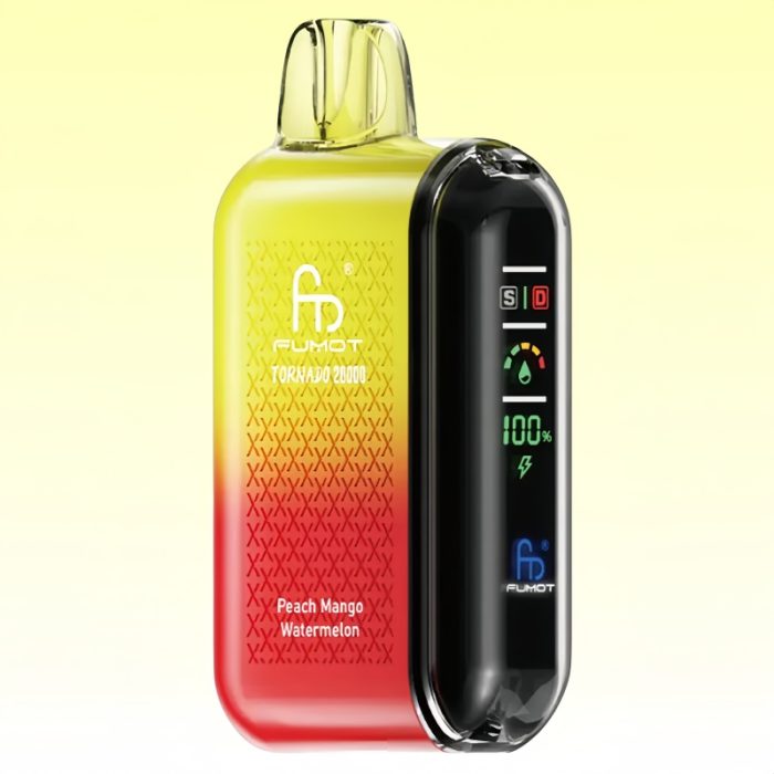 RandM Tornado 20K Peach Mango Watermelon Vape - Randm Vape