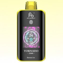 RandM Tornado 25000 Banana Ice Vape 1 - Randm Vape