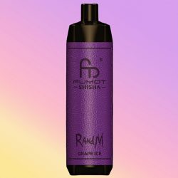 Randm Shisha 10000 Grape Ice Flavor 1 jpg - Al Fakher Vape