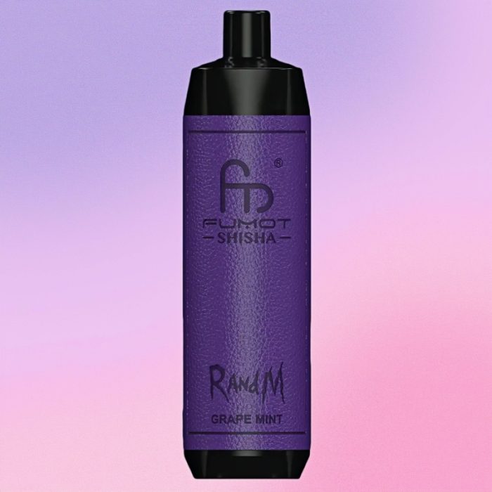 Randm Shisha 10000 Grape Mint Flavor 1 jpg - Al Fakher Vape