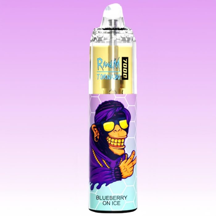 Randm Tornado 7000 Blueberry On Ice 1 jpg - Al Fakher Vape