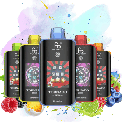fumot tornado  25000 puffs banner